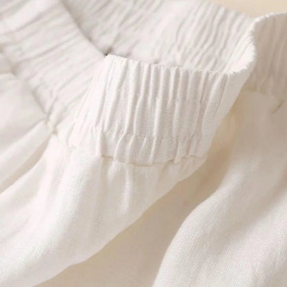 "Passo Largo" – Cotton Wide Leg Pants By Enzo Bellari®