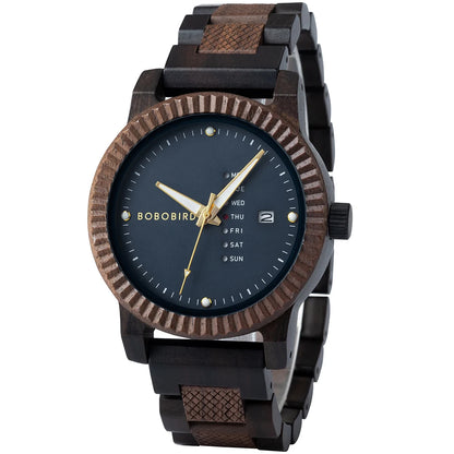 "Il Legno" – Wood Quartz Watch By Enzo Bellari®