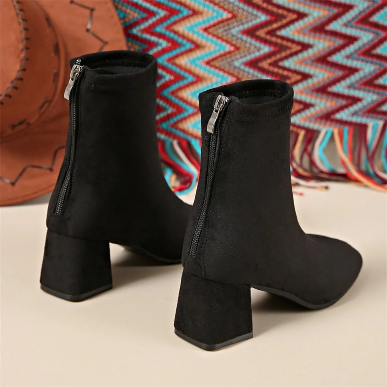 "Bello Sogno" – Leopard Print Ankle Boots By Enzo Bellari®