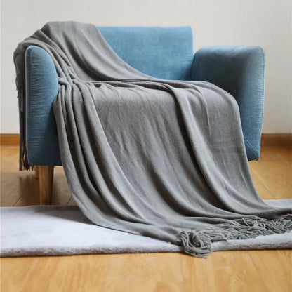 "Dolce Vita" – Nordic Knitted Sofa Blanket By Enzo Bellari®