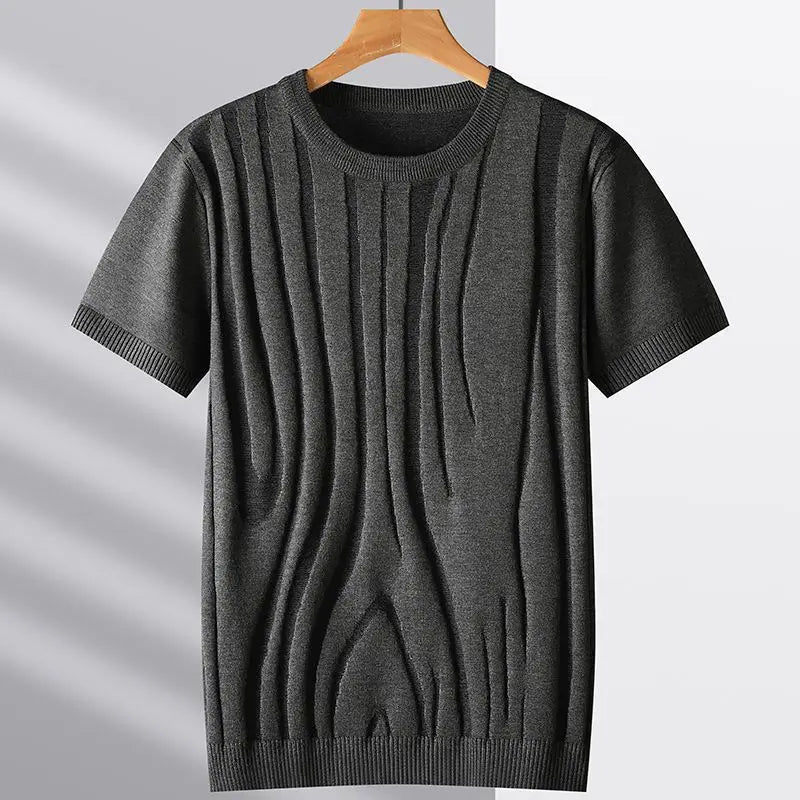 "Sole di Capri" – Round Neck Casual T-Shirt By Enzo Bellari®