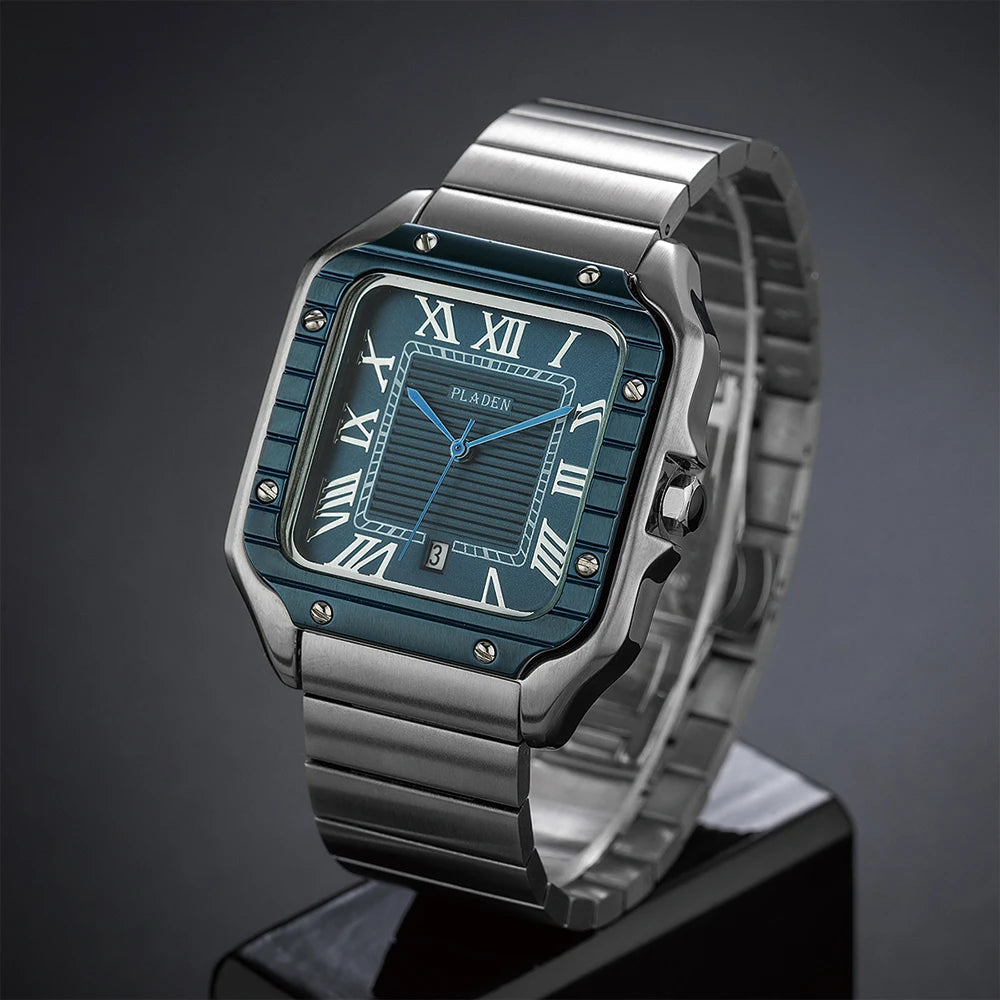 "Vera Luce" – Minimalist Stainless Steel Watch By Enzo Bellari®