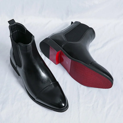 "Punta Stretta" – Pointed Chelsea Boots By Enzo Bellari®