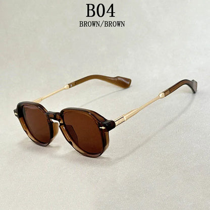 "Luce di Mare" – Vintage Oval Sunglasses By Enzo Bellari®