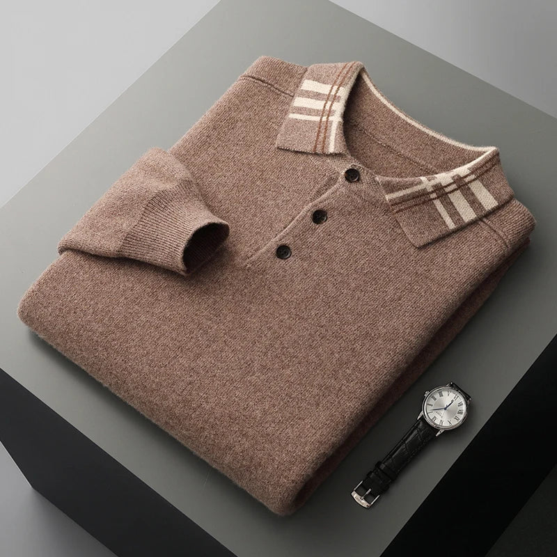 "Lana Pura" – Wool Loose Sweater By Enzo Bellari®
