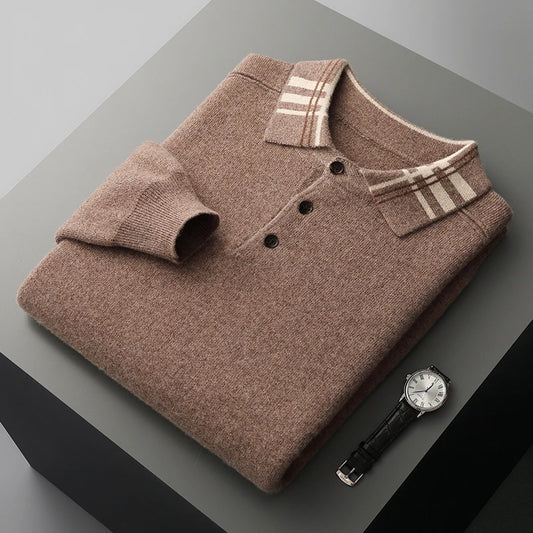 "Lana Pura" – Wool Loose Sweater By Enzo Bellari®