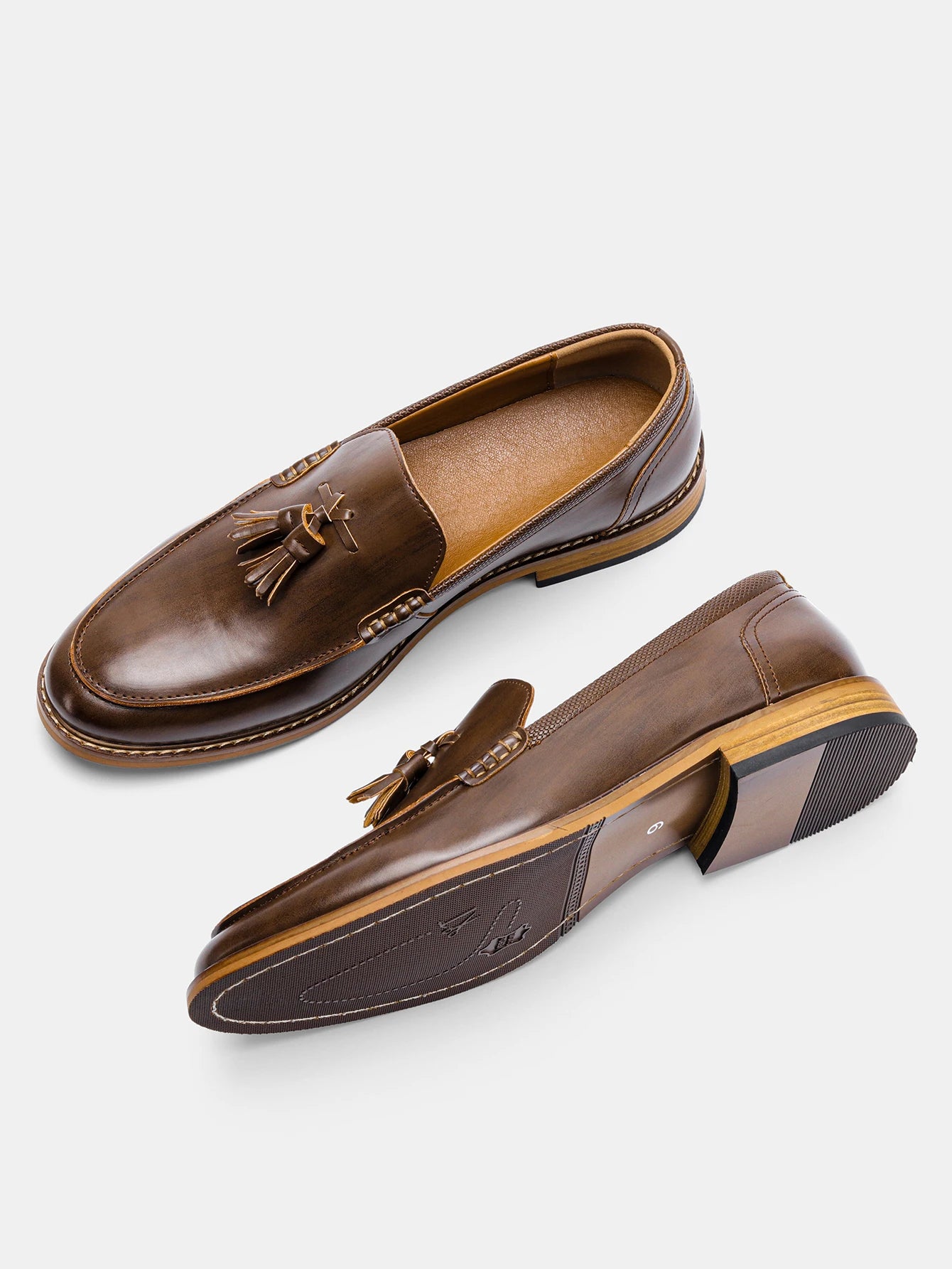 "Oro di Mare" – American Style Leather Loafers  By Enzo Bellari®