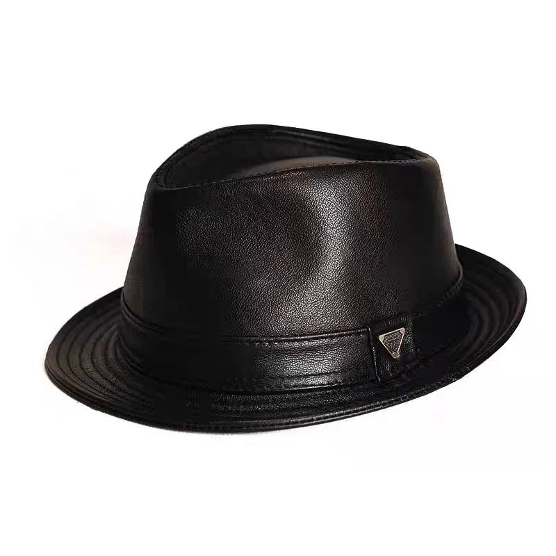 "Oro di Mare" – Genuine Leather Top Hat By Enzo Bellari®
