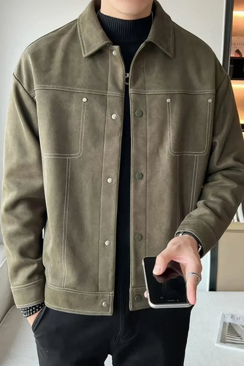 "Vento di Chamois" – Chamois Leather Jacket By Enzo Bellari®