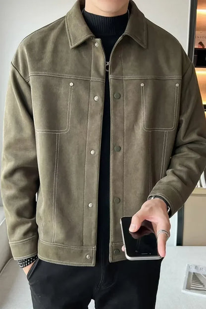 "Vento di Chamois" – Chamois Leather Jacket By Enzo Bellari®