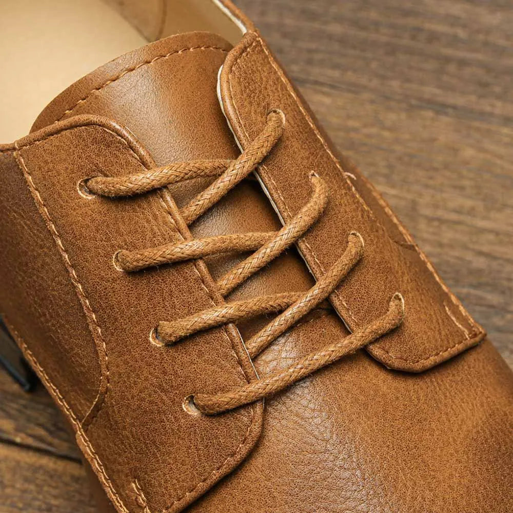 "Epoca Dorata" – Brogue Leather Oxfords By Enzo Bellari®