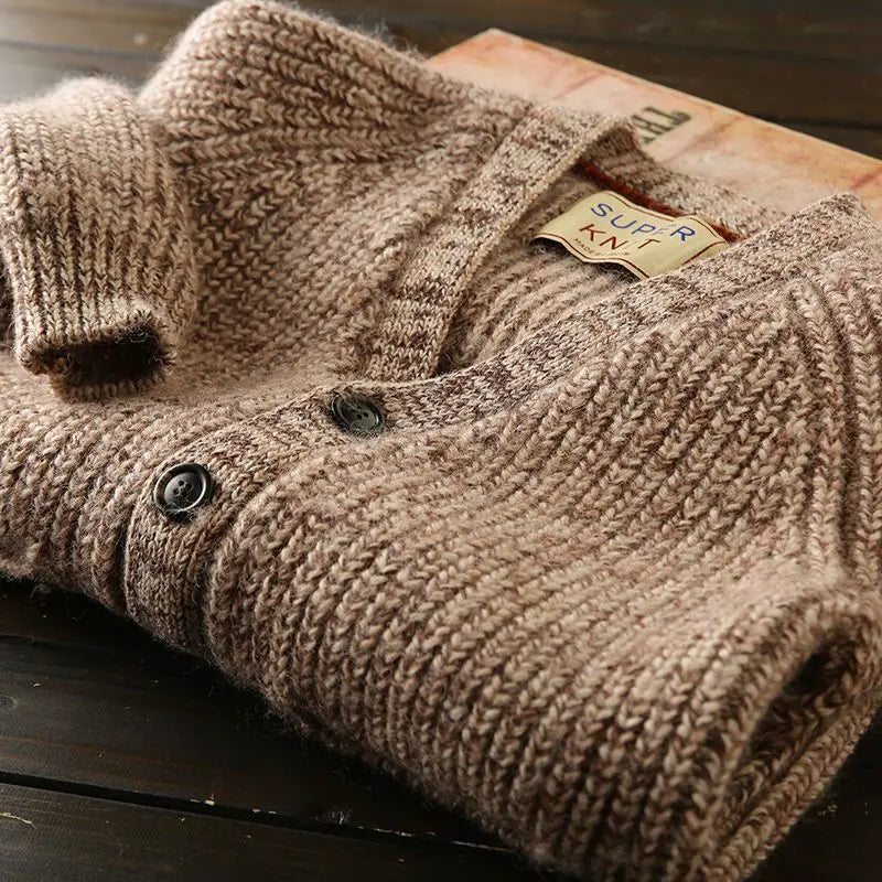 "Maglia Nobile" – Knitted Cardigan Sweater By Enzo Bellari®