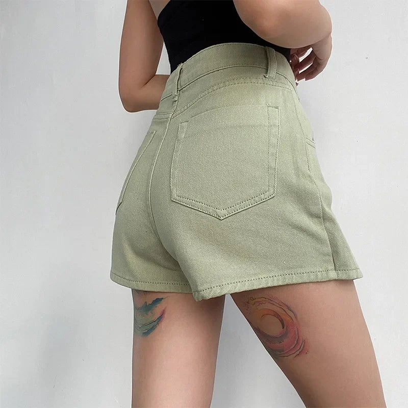 "Linea Alta" – Slimming Denim Skirt By Enzo Bellari®