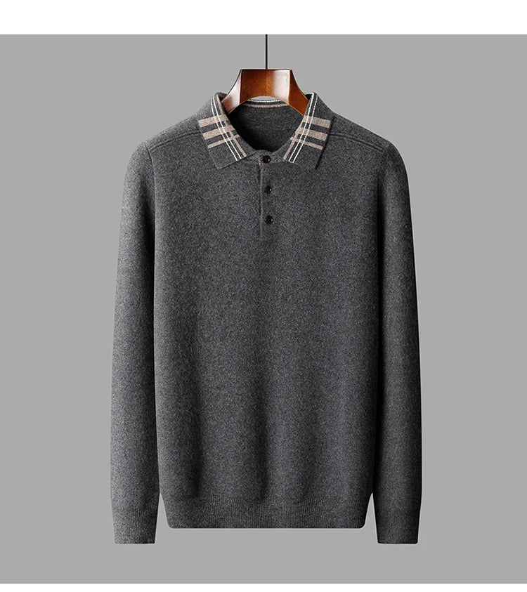 "Lana Pura" – Wool Loose Sweater By Enzo Bellari®