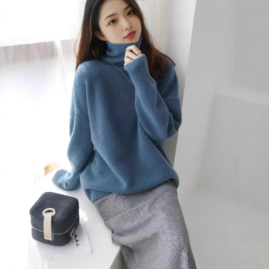 "Il Colletto" – High-Collar Knit Sweater By Enzo Bellari®