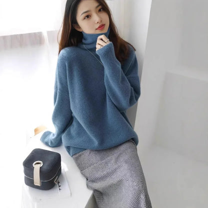 "Il Colletto" – High-Collar Knit Sweater By Enzo Bellari®