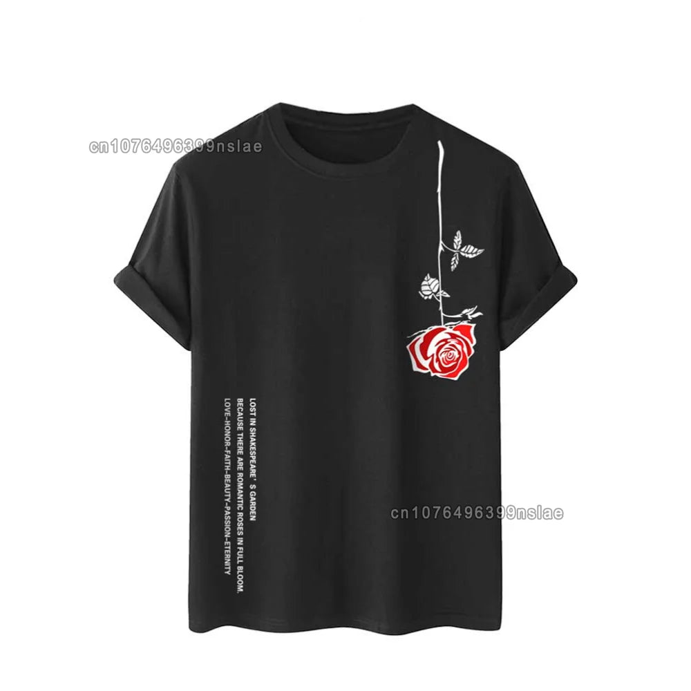 "Il Giardino" – Flower Graphic Tee By Enzo Bellari®