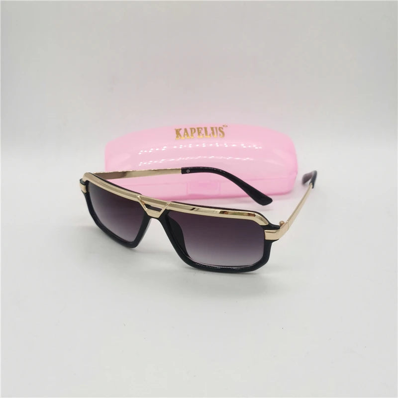 "Metallo Bruno" – Brown Metal Sunglasses By Enzo Bellari®