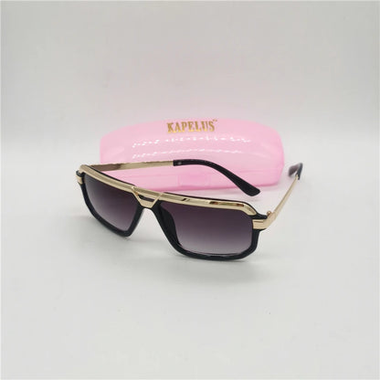 "Metallo Bruno" – Brown Metal Sunglasses By Enzo Bellari®