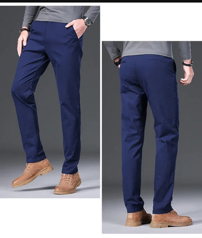 "Slim Naturale" – Cotton Slim Fit Pants By Enzo Bellari®