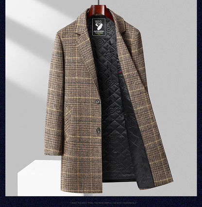 "Taglio Lungo" – Mid-Length Woolen Coat By Enzo Bellari®