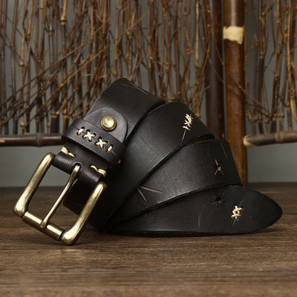 "Cintura Vera" – Genuine Leather Belt By Enzo Bellari®