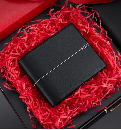 "Luce di Mare" – Slim Bifold Leather Wallet By Enzo Bellari®