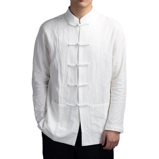 "Taglio Cinese" – Cotton Linen Shirt By Enzo Bellari®