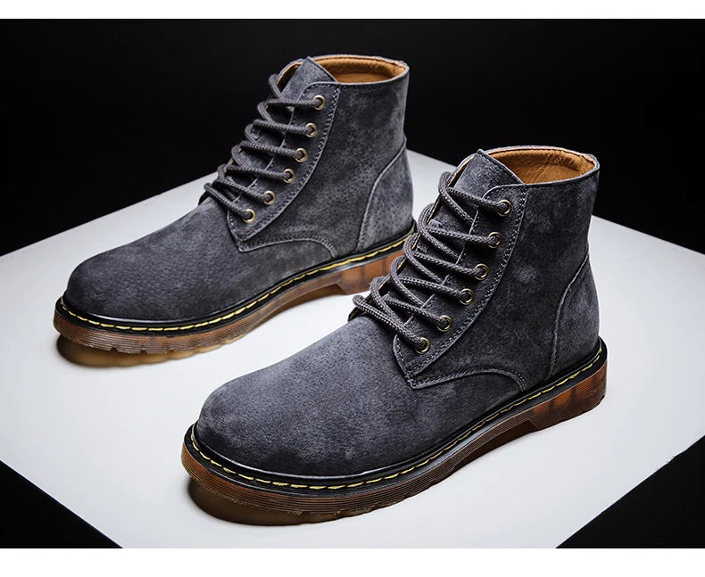 "Passo Selvaggio" – Suede Cowboy Boots By Enzo Bellari®