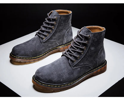 "Passo Selvaggio" – Suede Cowboy Boots By Enzo Bellari®