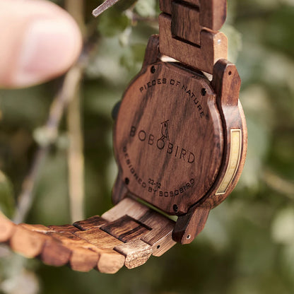"Il Legno" – Wood Quartz Watch By Enzo Bellari®