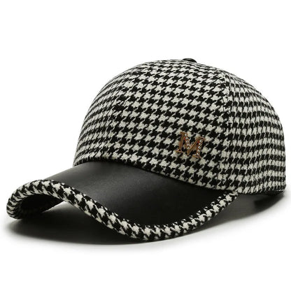 "Linea Sportiva" – Check Baseball Cap By Enzo Bellari®