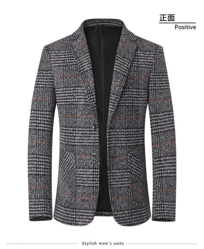 "Quadro Scozzese" – Plaid Blazer Jacket By Enzo Bellari®
