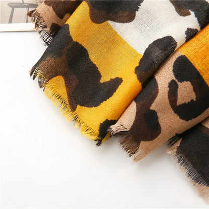 "Macchia Selvaggia" – Leopard Print Scarf By Enzo Bellari®