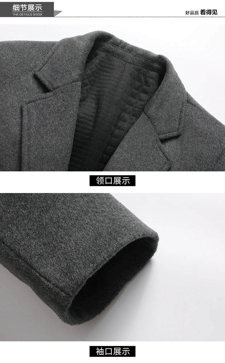 "Lana Lunga" – Woolen Trench Coat By Enzo Bellari®