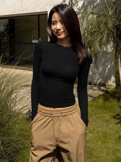 "Forma Sottile" – Slim Long Sleeve Tee By Enzo Bellari®