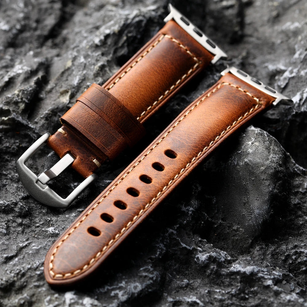 "Cinturino Fattoamano" – Leather iWatch Strap By Enzo Bellari®
