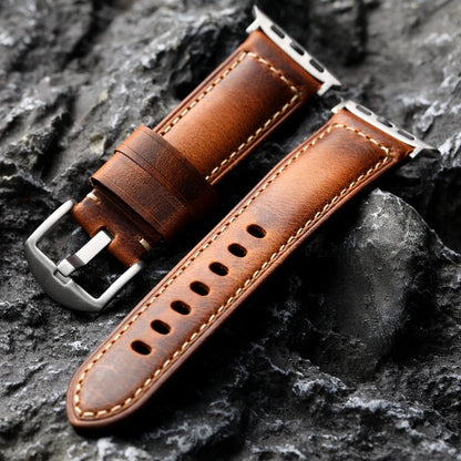"Cinturino Fattoamano" – Leather iWatch Strap By Enzo Bellari®