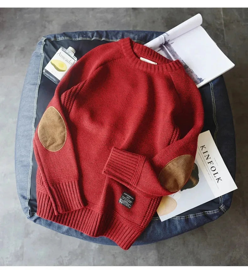 "Sole di Capri" – Thickened Knit Sweater By Enzo Bellari®