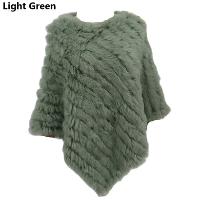 "Coniglio Reale" – Fur Poncho Vest By Enzo Bellari®