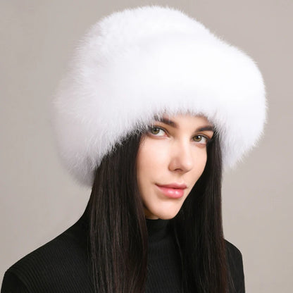"La Pelliccia" – Mink & Fox Fur Beanie By Enzo Bellari®