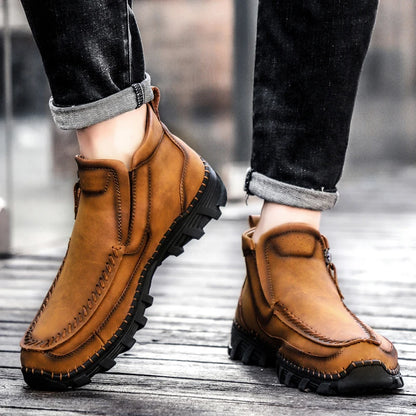 "Punto Alto" – Handmade High-Top Boots By Enzo Bellari®