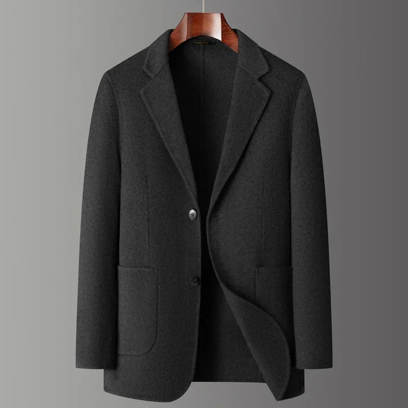 "Oro di Mare" – Double-Faced Woolen Business Jacket By Enzo Bellari®