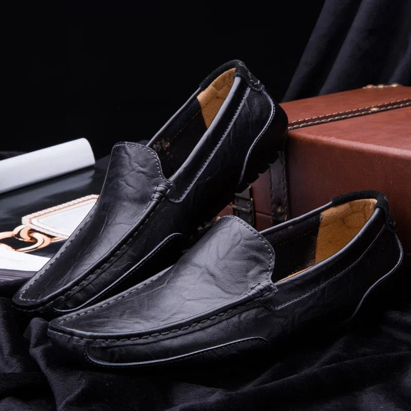 "Il Guida" – Leather Driving Shoes By Enzo Bellari®