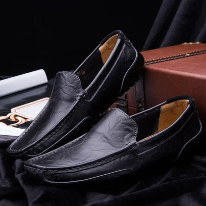"Il Guida" – Leather Driving Shoes By Enzo Bellari®