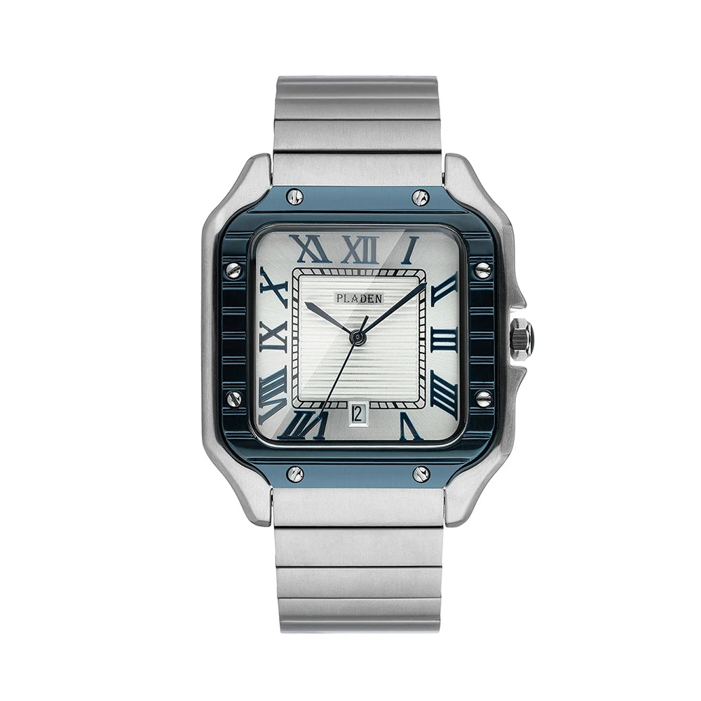 "Vera Luce" – Minimalist Stainless Steel Watch By Enzo Bellari®