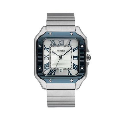 "Vera Luce" – Minimalist Stainless Steel Watch By Enzo Bellari®
