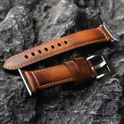 "Cinturino Fattoamano" – Leather iWatch Strap By Enzo Bellari®