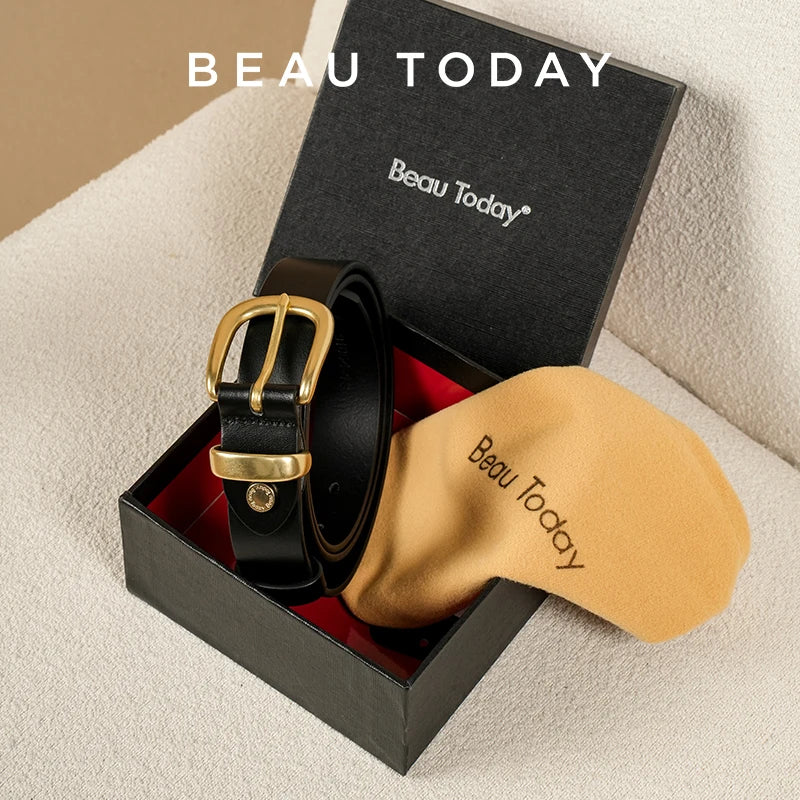 "Cintura Ovale" – Cow Leather Belt By Enzo Bellari®