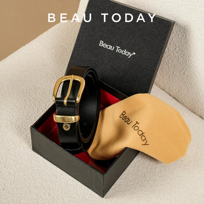 "Cintura Ovale" – Cow Leather Belt By Enzo Bellari®